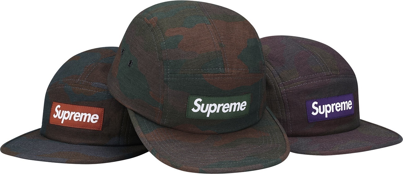 Painted Camo Camp Cap